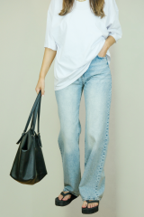 Straight Fit Yüksek Bel Jean