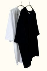 Siyah Pamuklu Oversize Tişört