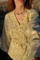 Keten Kimono/Sabahlık